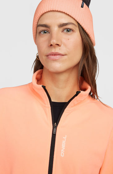 O'Neill | Women FWC'Cruz Jack's Polartec Full-Zip Fleece | Funky Peach