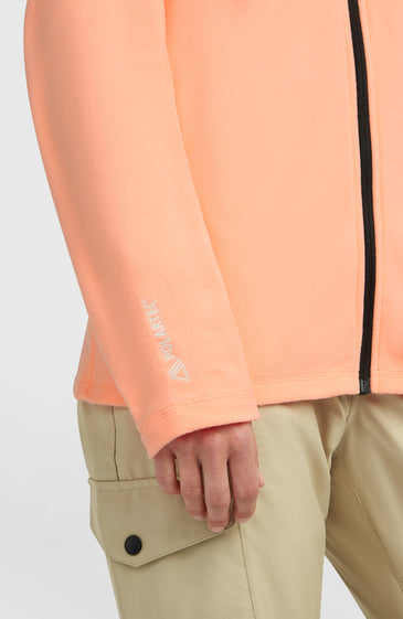 O'Neill | Women FWC'Cruz Jack's Polartec Full-Zip Fleece | Funky Peach