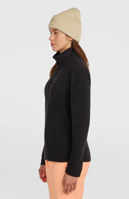 O'Neill | Women FWC'Cruz Jack's Polartec Half-Zip Fleece | Black Out