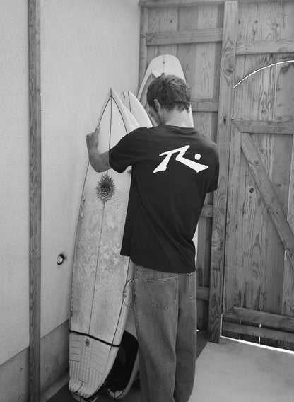 Rusty Basline SS T-Shirt Black