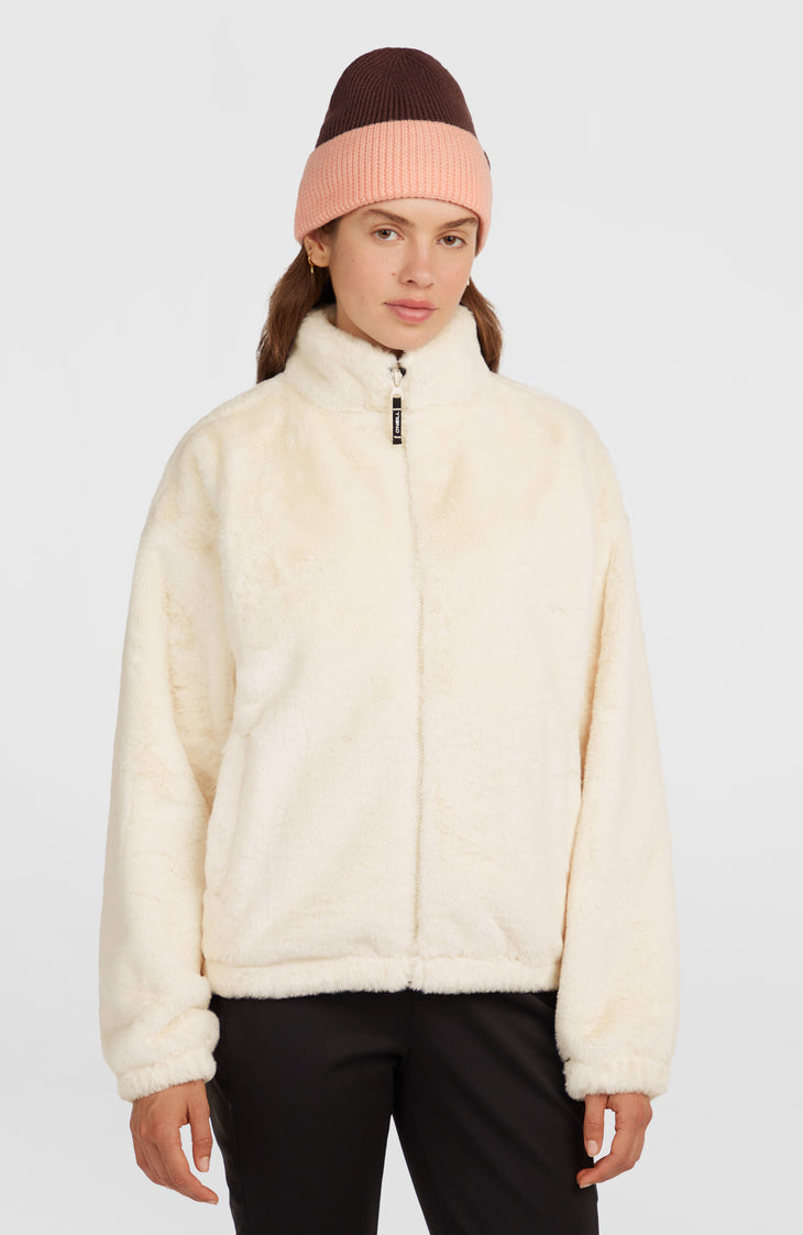 O'Neill Woman | Must Have Full Zip Faux Fur Jacket | Lenin White
