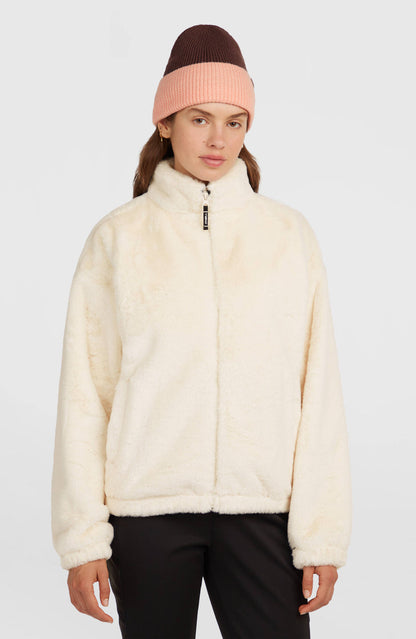 O'Neill Woman | Must Have Full Zip Faux Fur Jacket | Lenin White