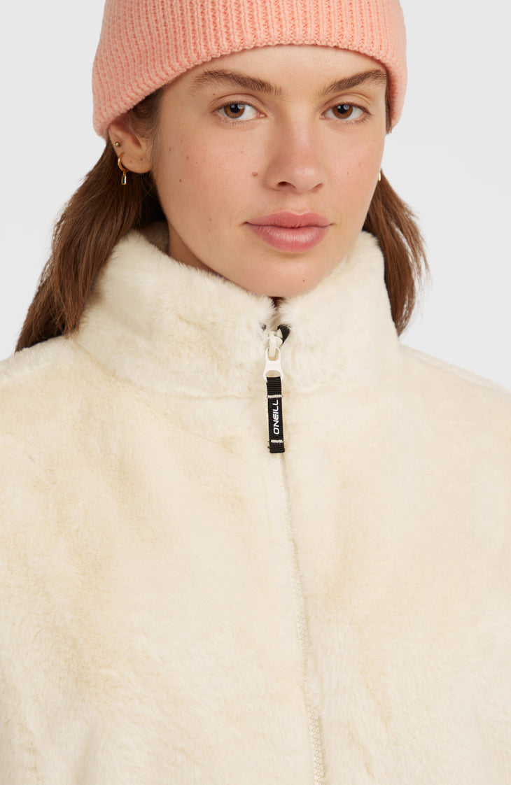 O'Neill Woman | Must Have Full Zip Faux Fur Jacket | Lenin White