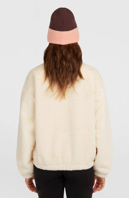 O'Neill Woman | Must Have Full Zip Faux Fur Jacket | Lenin White