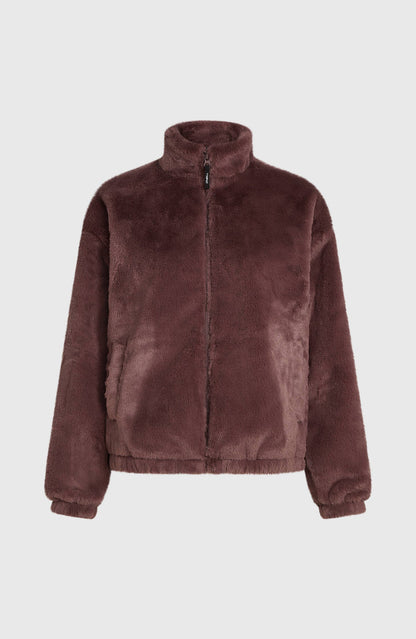 O'Neill Woman | Must Have Full Zip Faux Fur Jacket | Purple Gray