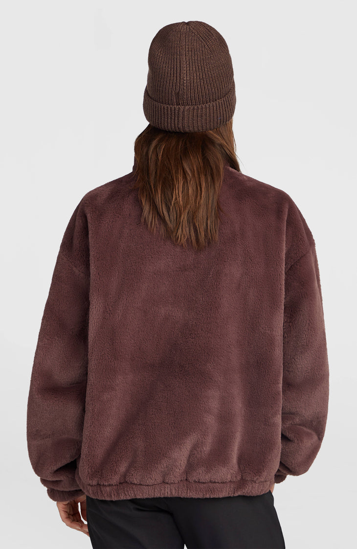 O'Neill Woman | Must Have Full Zip Faux Fur Jacket | Purple Gray
