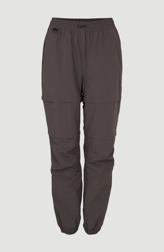 O'neill Women Tour Convertible High-Waist Zip Pants | Grey
