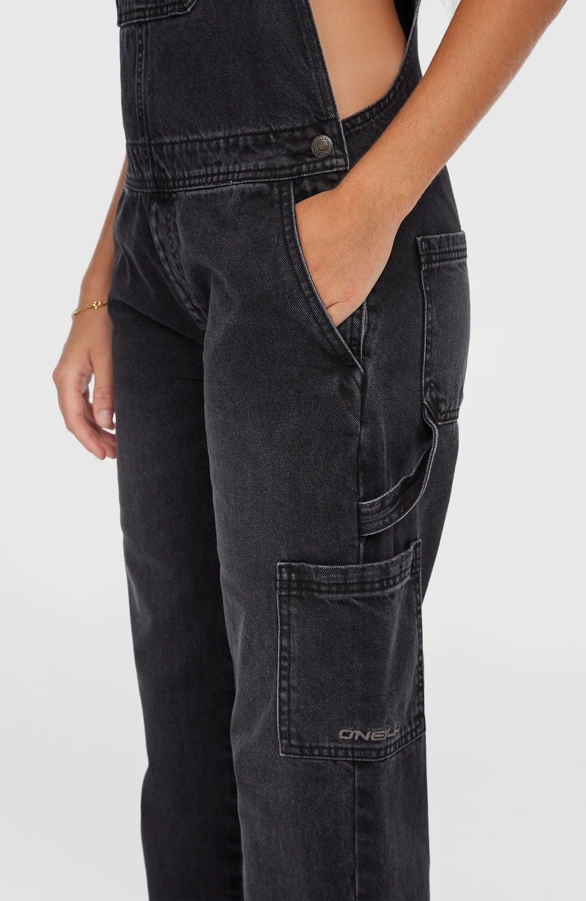 O´Neill Women Essentials Twill Dungaree Black