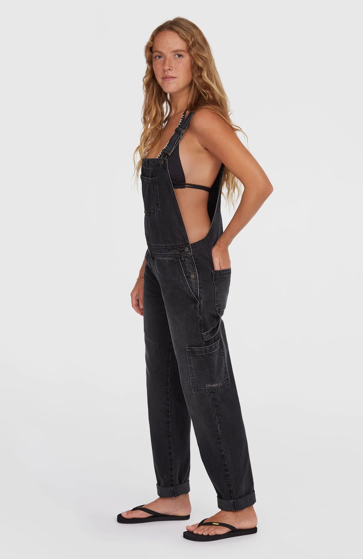 O´Neill Women Essentials Twill Dungaree Black