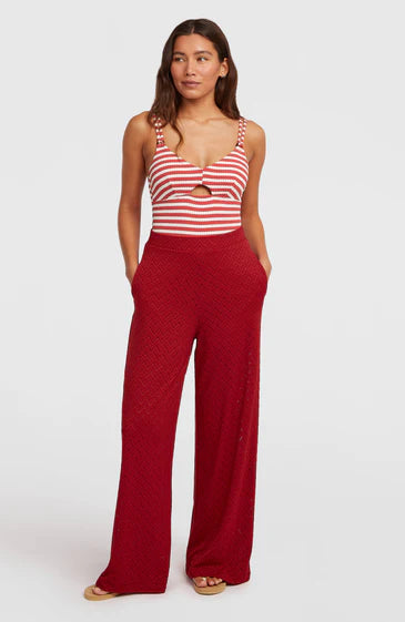 O´Neill O´Riginals Wide Leg Pants Red