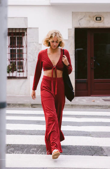 O´Neill O´Riginals Wide Leg Pants Red