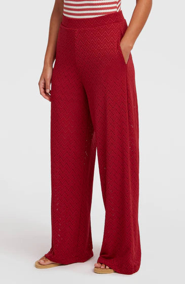 O´Neill O´Riginals Wide Leg Pants Red