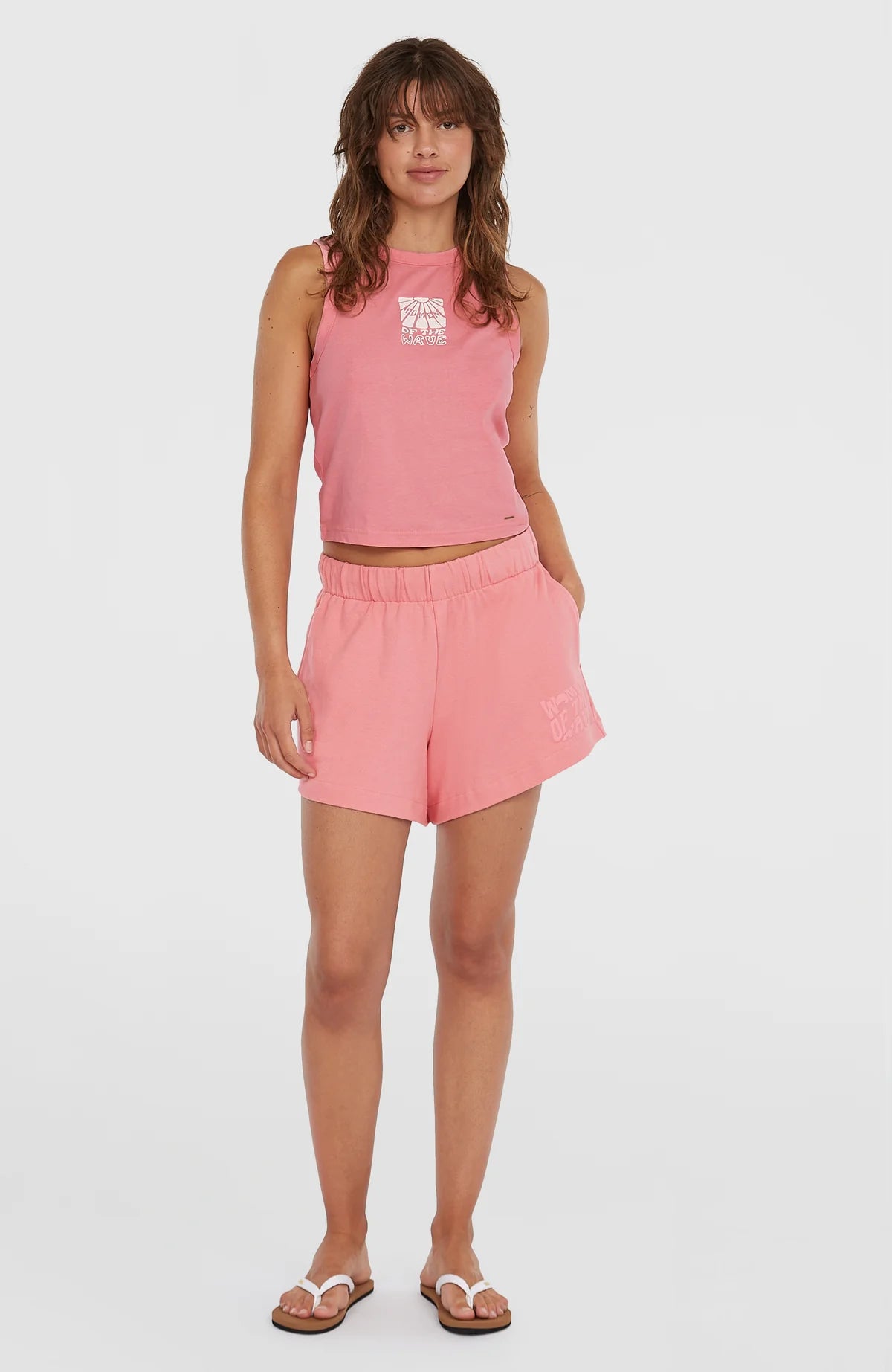 O'Neill Women Of the Wave Sweat Shorts Pink