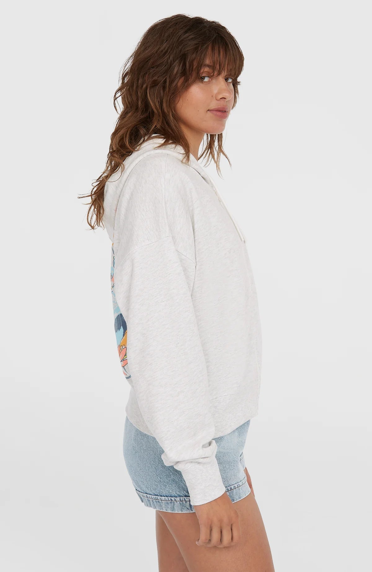 O'Neill Beach Vintage Hoodie White