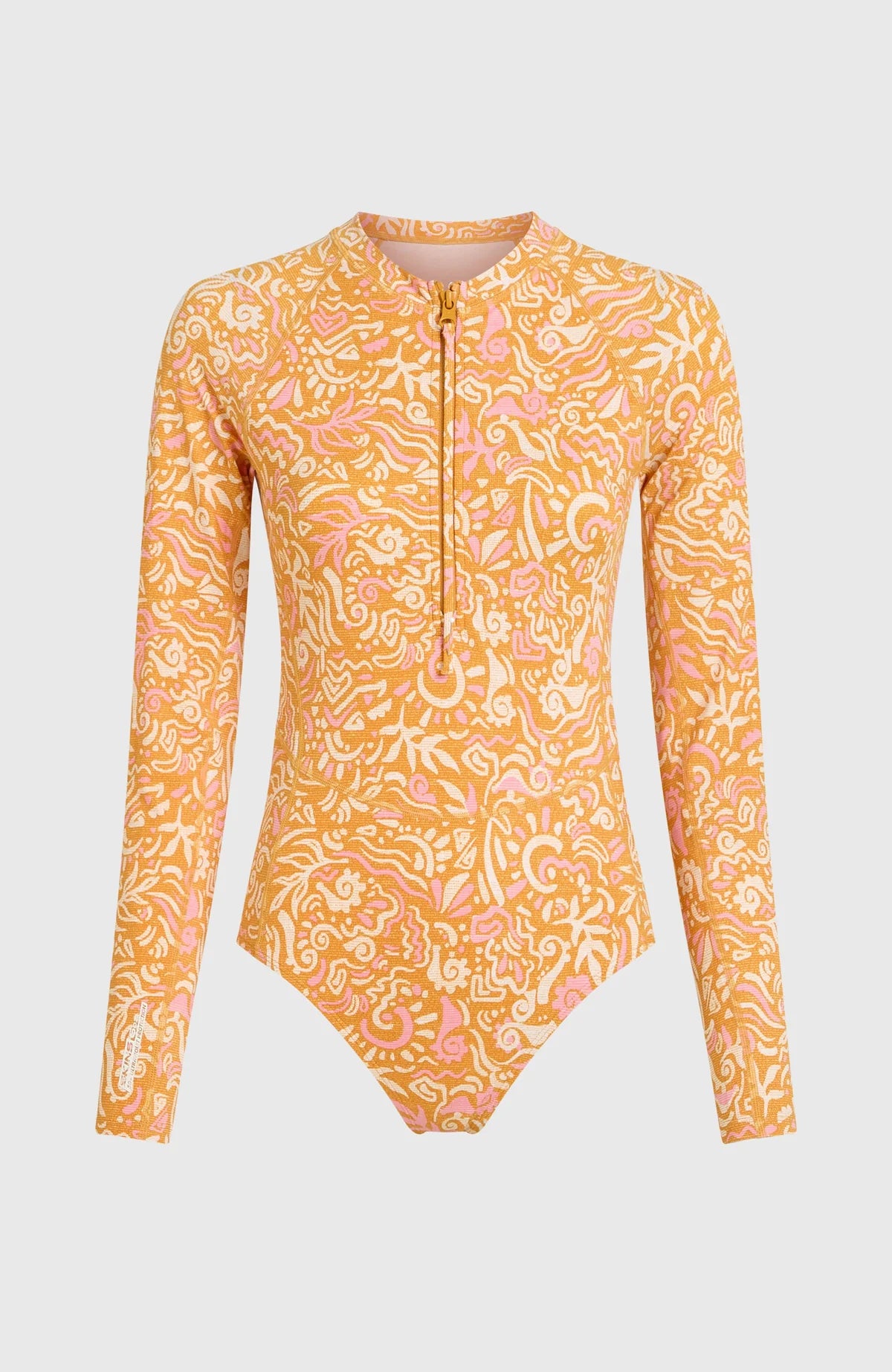 O´Neill Women of Wave Long-Sleeve Surf Suit Orange