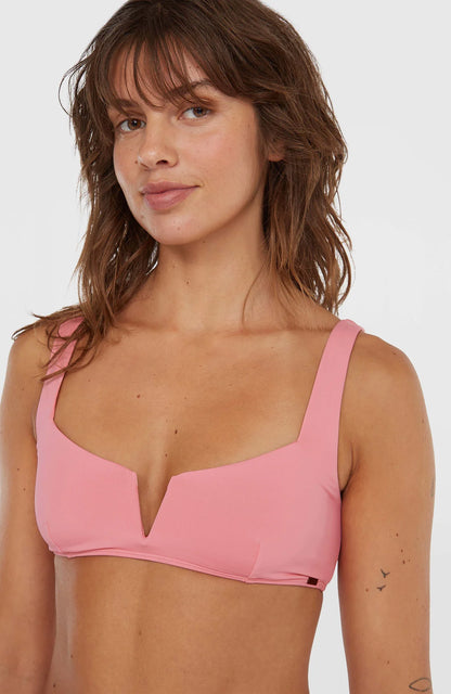 O'Neill Women of the Wave Popoyo Matira Bikini Set Pink