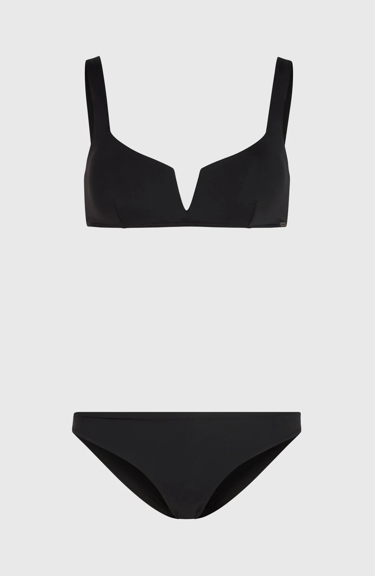 O'Neill Women of the Wave Popoyo Matira Bikini Set Black