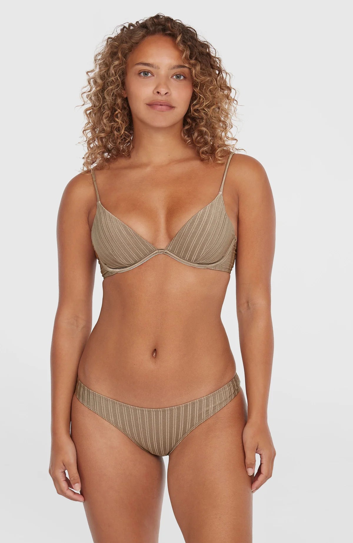 Women Honopu Rockley Bikini Set | Brown