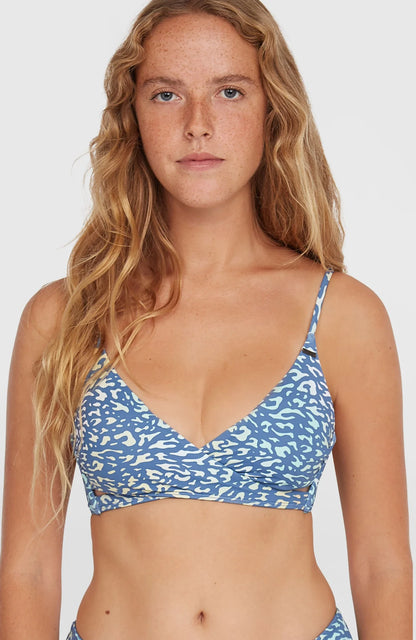 O'Neill Women Maoi Bikini Yellow Animal Blur