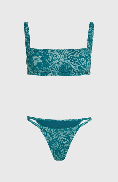 O'Neill Women Paloma Bikini Set Green Island Sky