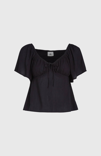 O'Neill Women Hughes Woven Top Black