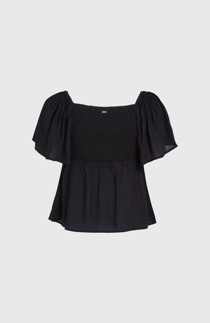 O'Neill Women Hughes Woven Top Black