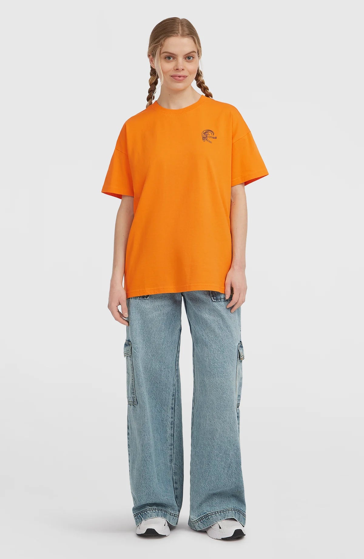 O'Neill Women O'Riginals Back-Print T-Shirt Orange