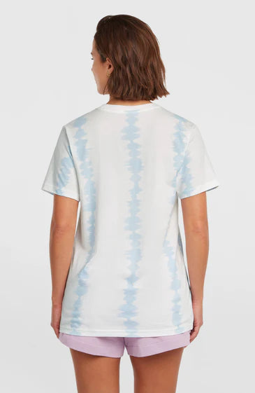 O´Neill Womens WOTW T-Shirt White Tie Dye