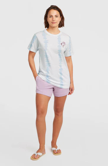 O´Neill Womens WOTW T-Shirt White Tie Dye
