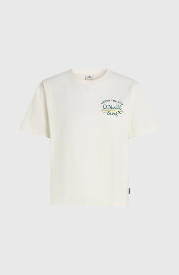 O’Neill Women Boxy Back Print T-Shirt white