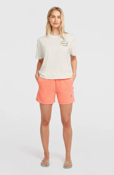 O’Neill Women Boxy Back Print T-Shirt white