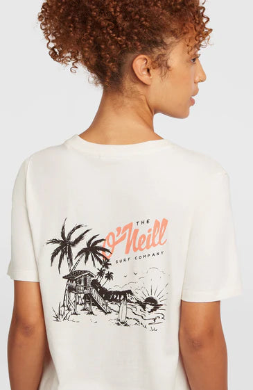 O’Neill Women Graphic T Shirt White