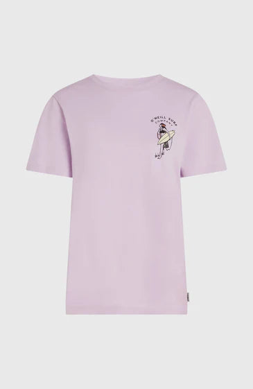O’Neill Women Graphic T Shirt Pale Lavender
