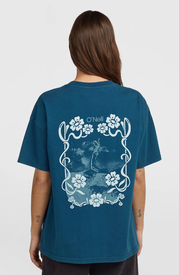O'Neill | Woman | O'riginals Back Print T-Shirt | Regal Blue