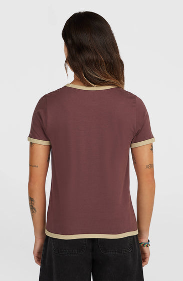 O´Neill Womens O´Riginals Front Print T-Shirt | Purple
