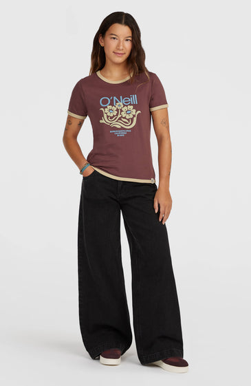 O´Neill Womens O´Riginals Front Print T-Shirt | Purple