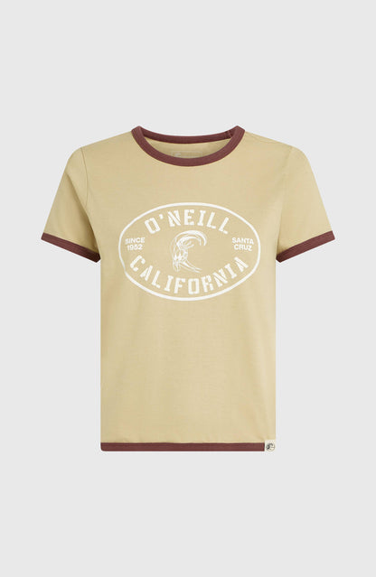 O´Neill Womens O´Riginals Front Print T-Shirt | Beige