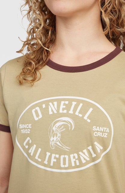 O´Neill Womens O´Riginals Front Print T-Shirt | Beige