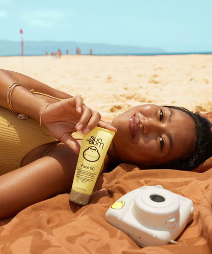 SunBum Original SPF 50 Sunscreen Face Lotion