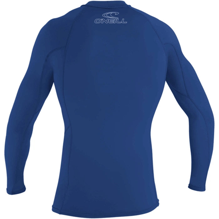 O´Neill Basic Skins Rash Guard LS - Pacific Blue