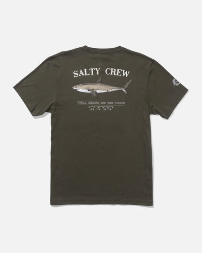 Salty Crew Bruce Premium S/S Tee Dusty Olive