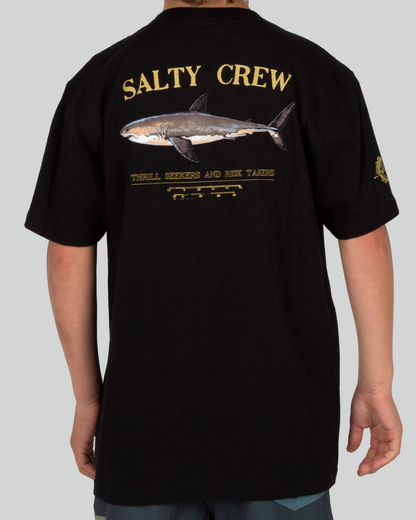 Salty Crew Bruce boys SS tee - Black