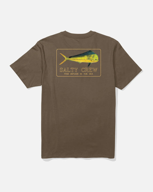 Salty Crew Golden Mahi Premium S/S Tee Teak
