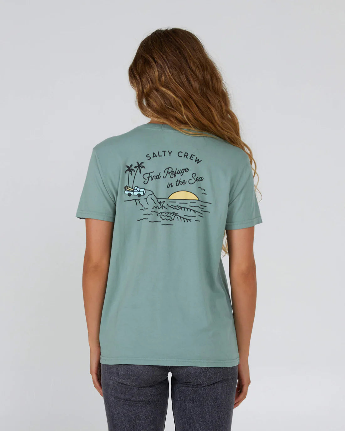 Salty Crew Lookout Boyfriend S/S Tee