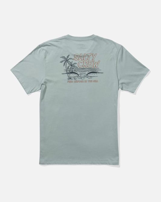 Salty Crew A Frame ss Tee Blue