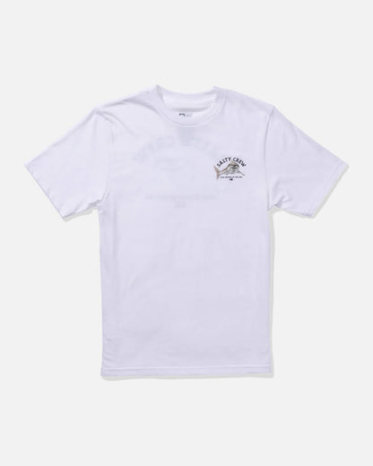 Salty Crew Lurking Ss Tee Kids - White