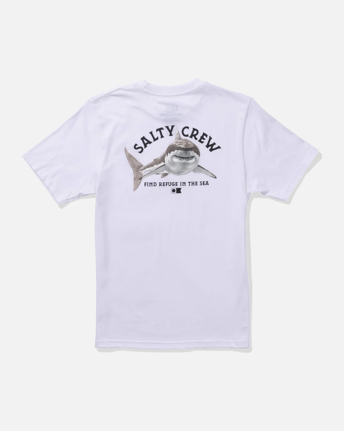 Salty Crew Lurking Ss Tee Kids - White