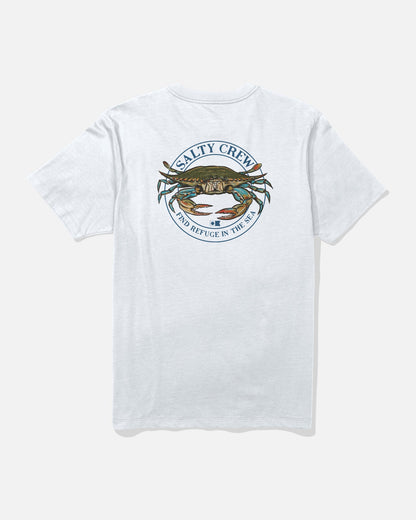 Salty Crew Jimmy SS Tee White