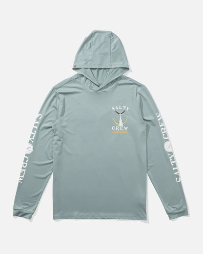 Salty Crew Tailed Hood Sunshirt - Mackerel