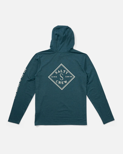 Salty Crew Tippet Hood Tech Tee Hydro
